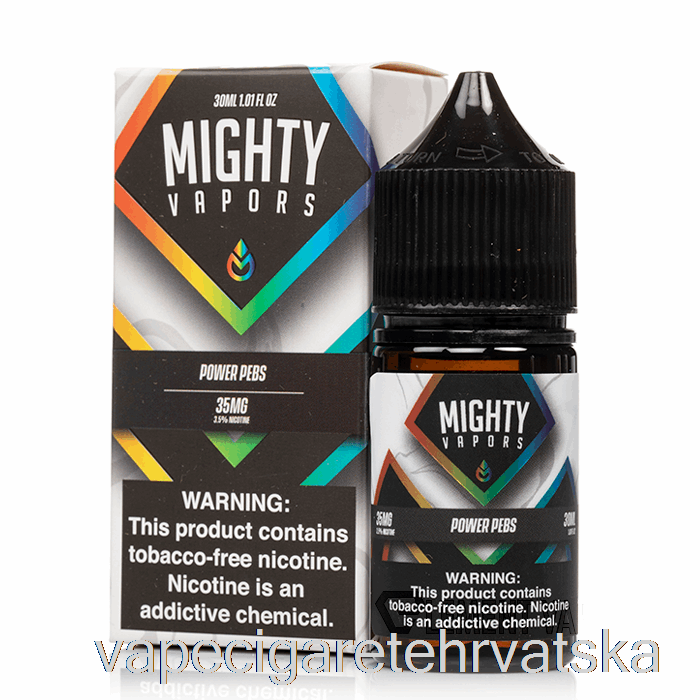 Vape Hrvatska Power Pebs - Moćne Pare Soli - 30ml 35mg